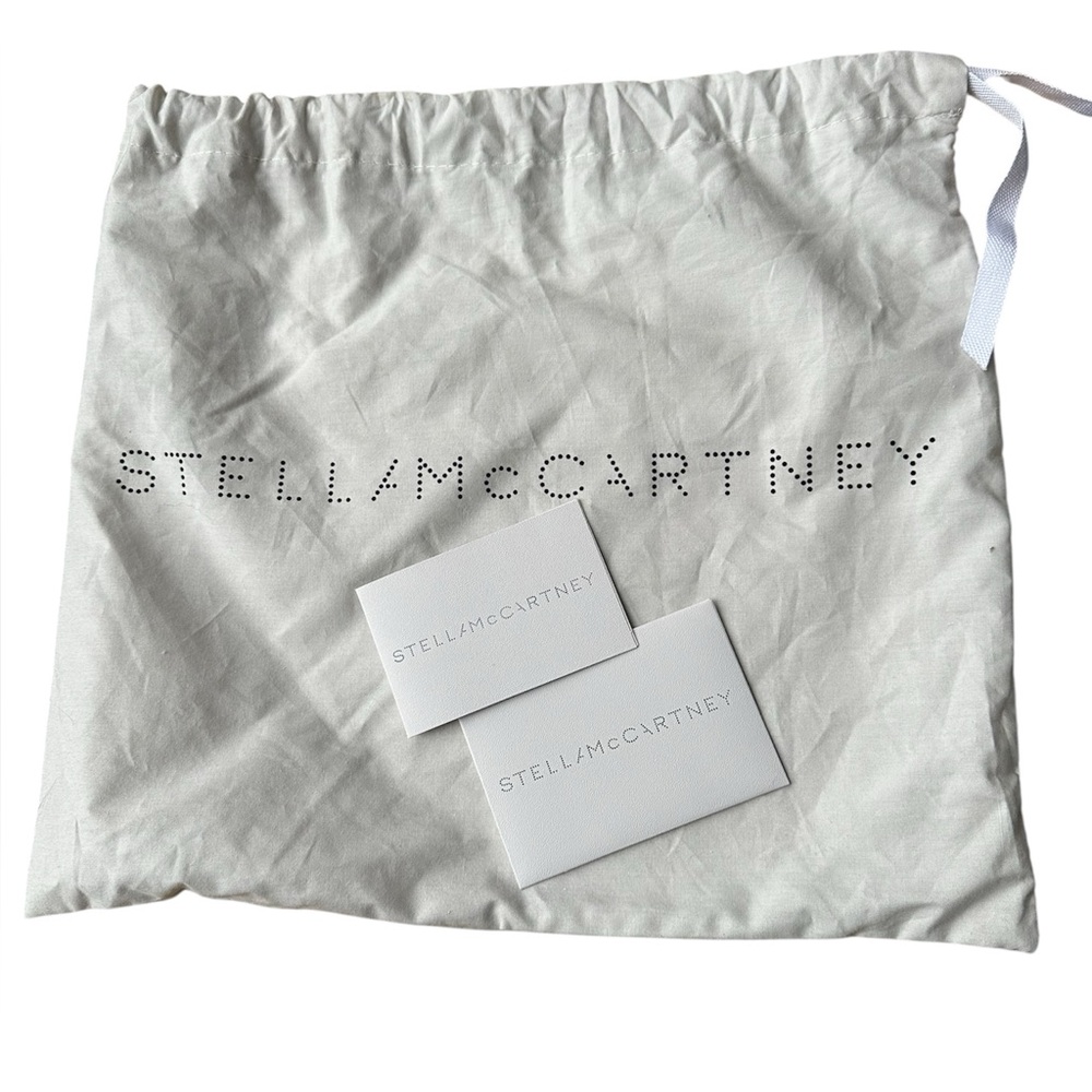STELLA MCCARTNEY Falabella Crystal Hotfix Zippered Mesh Shoulder RETAIL 1,395 - Picture 8 of 12